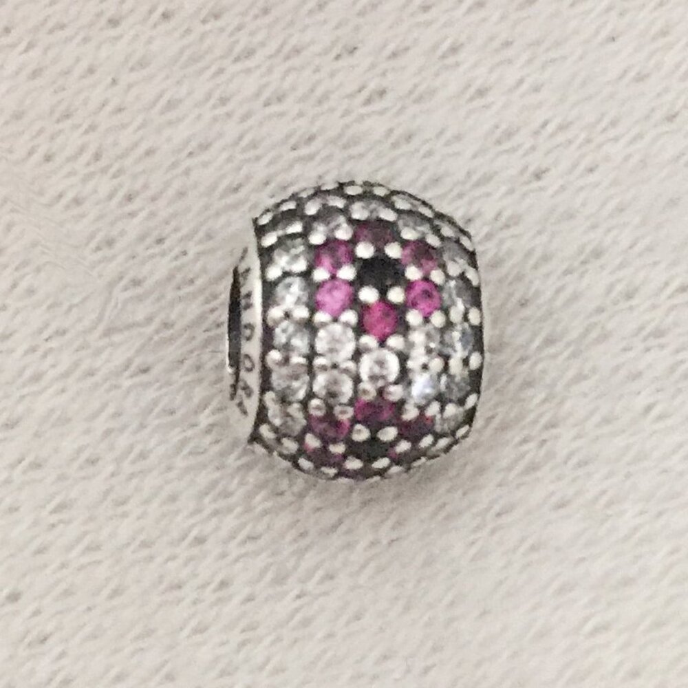 CLEARANCE!  Pandora Cherry Blossom Pave Charm